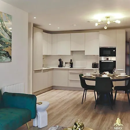 2Br Luxury Flat Belfast City Centre , Free Snacks & Free Netflix Exterior photo
